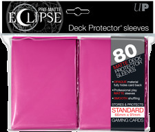 Ultra Pro - Eclipse Pink Pro-Matte Standard Sleeves 80Ct